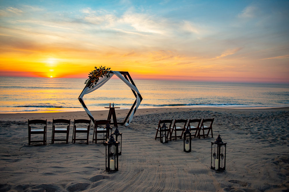 Sam and Lee’s Outer Banks Sunrise Ceremony